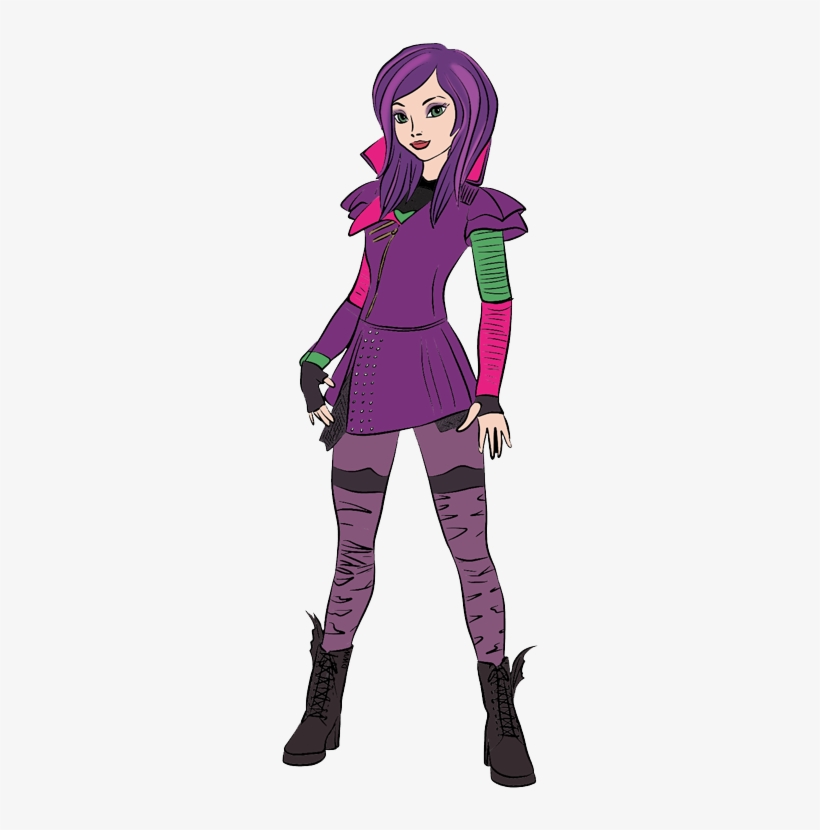 About 582 Free Commercial & Noncommercial Clipart Matching - Cartoon Mal And Evie, transparent png #1396711