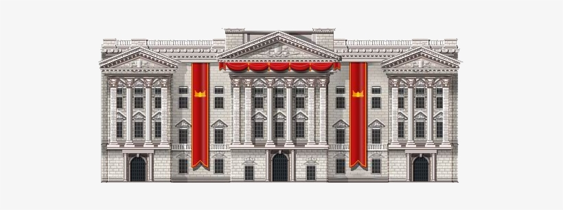 Buckingham Palace - Buckingham Palace Transparent, transparent png #1396727