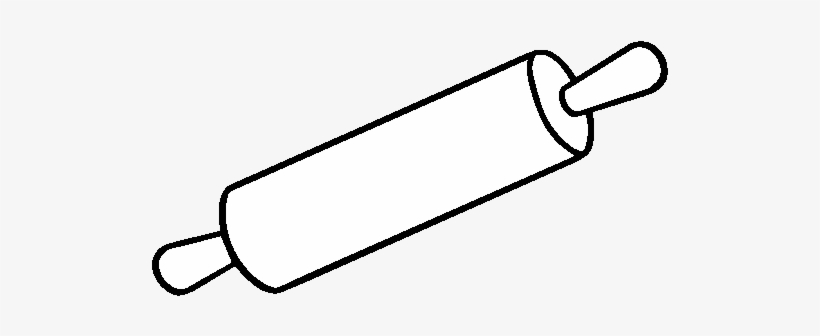 A Rolling Pin Coloring Page - Rolling Pin, transparent png #1396728