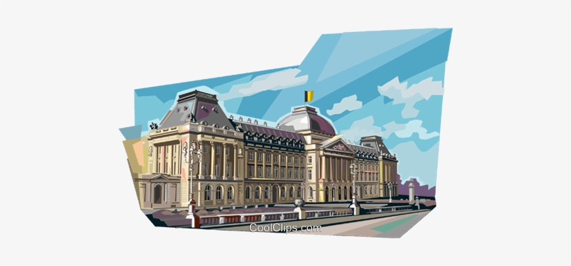 Royal Palace Brussels, Belgium Royalty Free Vector - Royal Palace Clipart, transparent png #1396752