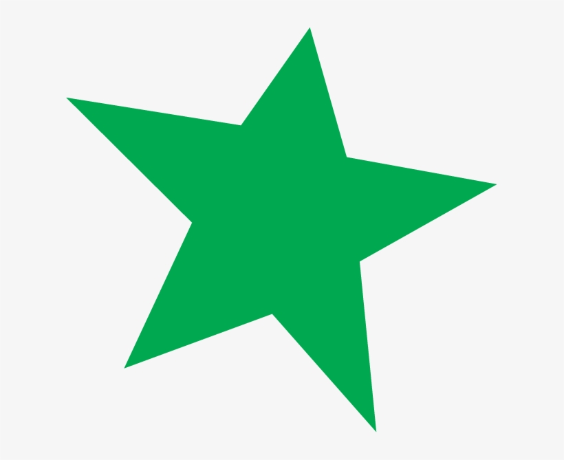 Clip Art - Blue Color In Star, transparent png #1396778