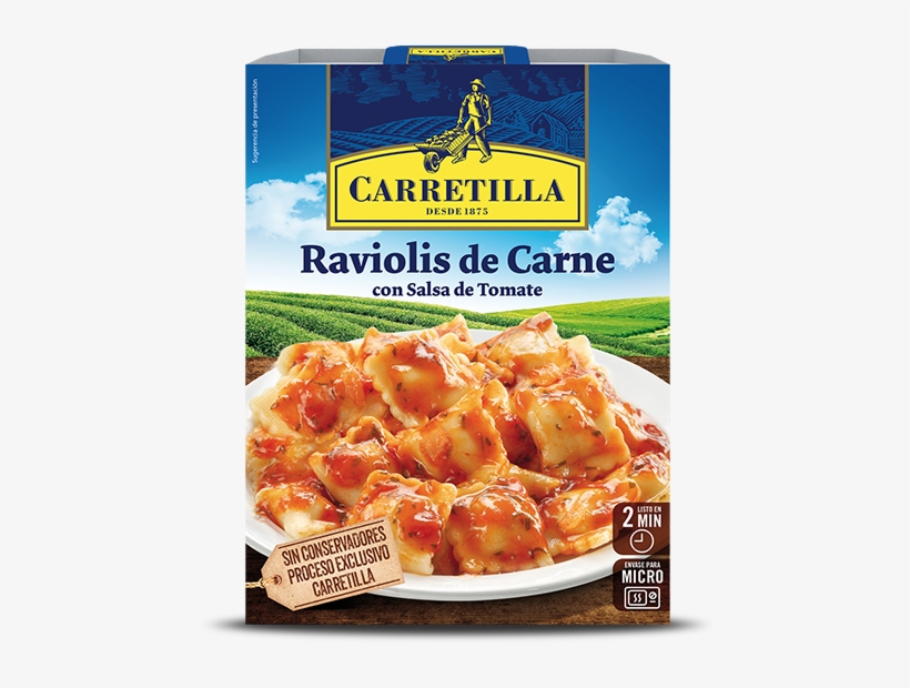 Meat Ravioli - Pollo Al Ajillo Carretilla, transparent png #1397045