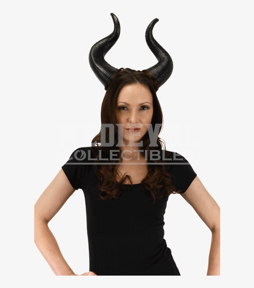 Disney Maleficent Deluxe Horns - Maleficent Costume Adult, transparent png #1397046