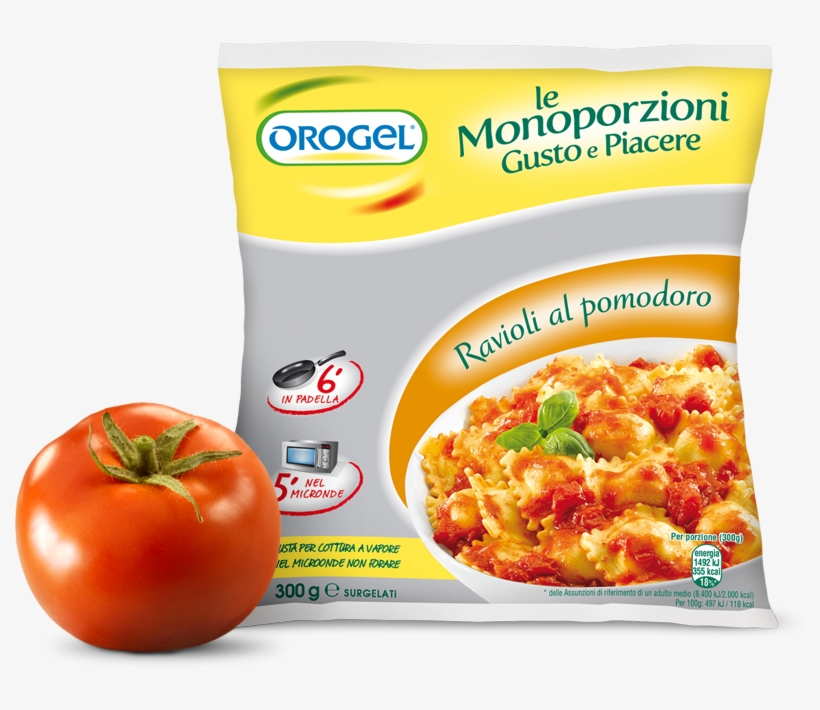 Tomato Ravioli - Orogel, transparent png #1397100