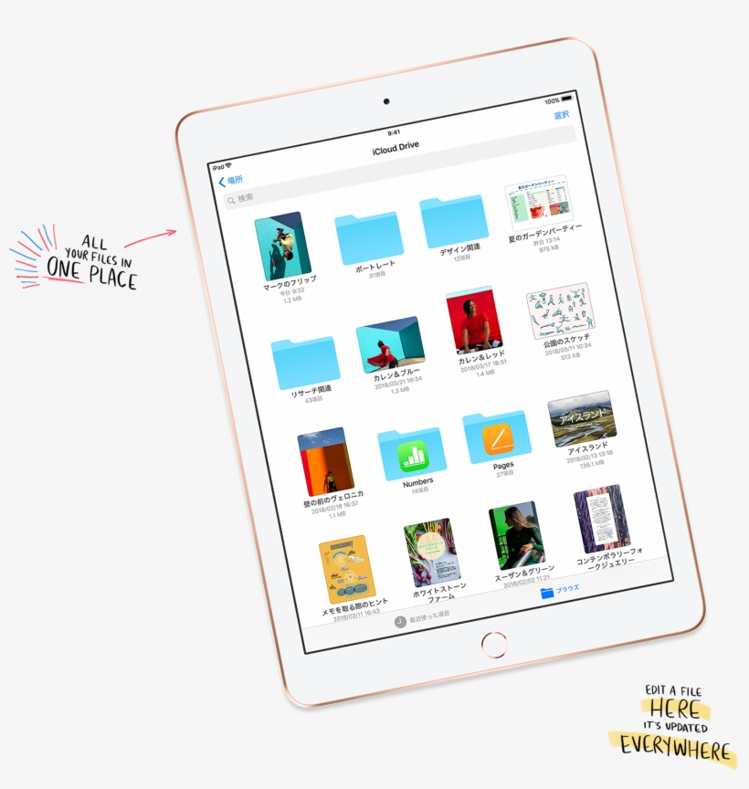 Keep All Your Stuff Safe, Organized, And Always With - Apuntes En Ipad 2018, transparent png #1397470