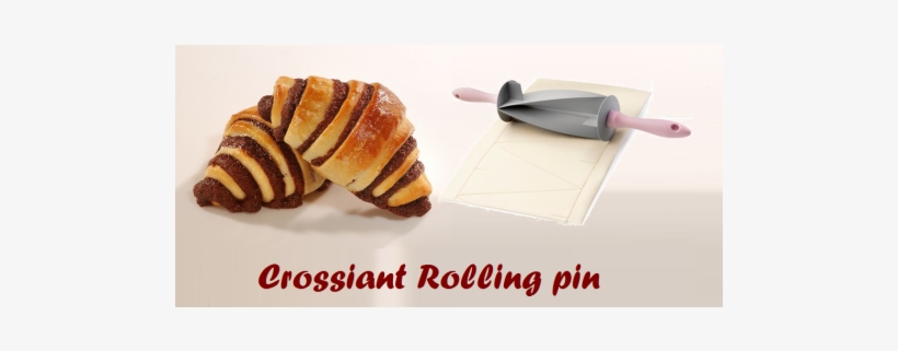 Crossiant Rolling Pin-500x426 - Reismans Bakery Chocolate Mini Croissant, transparent png #1397506