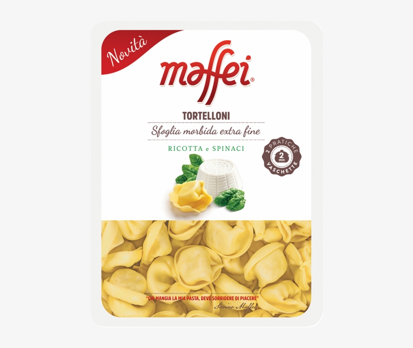Tortelloni Sfoglia Extrafine With Ricotta And Spinach - Convenience Food, transparent png #1397551