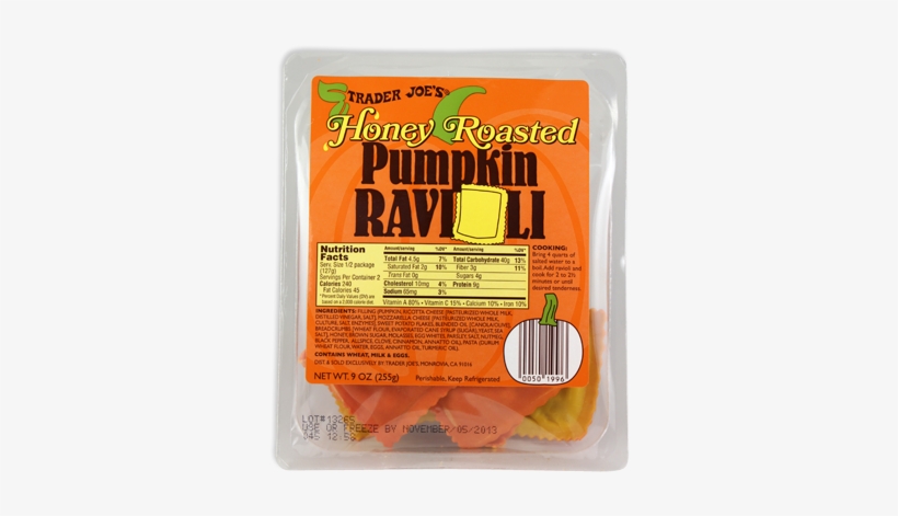Usually We Enjoy Simple Cheese Ravioli But I've Been - Trader Joe's Pumpkin Ravioli, transparent png #1397619