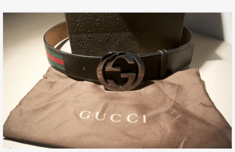 Belt Gucci Green - Ceinture Gucci, transparent png #1397693