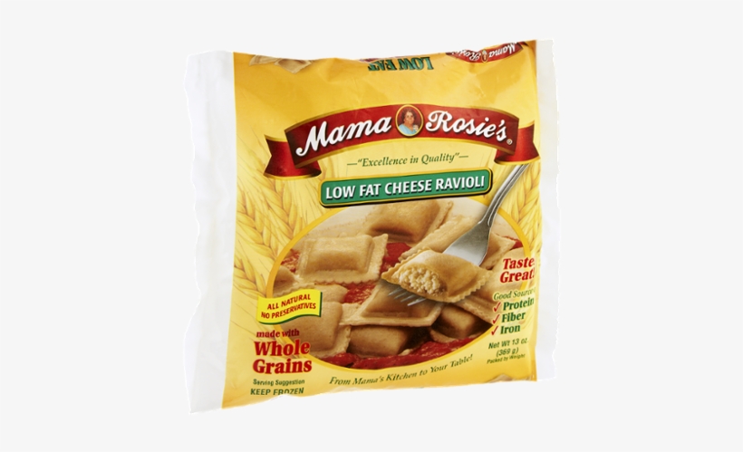 Mama Rosie's Low Fat Cheese Ravioli, transparent png #1397815