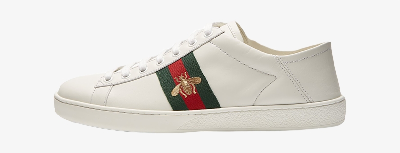 If You'd Like To Get Your Own Two-way Gucci Sneakers, - Gucci Women's New Ace Embroidered Leather Sneakers, transparent png #1398132