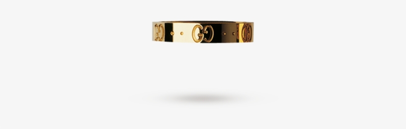 Gucci Icon 18ct Gold Ring - Number, transparent png #1398151
