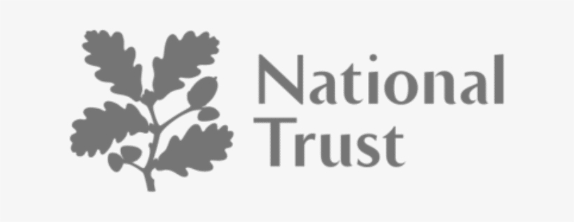 National Trust Logo - National Trust White Logo Png, transparent png #1398267