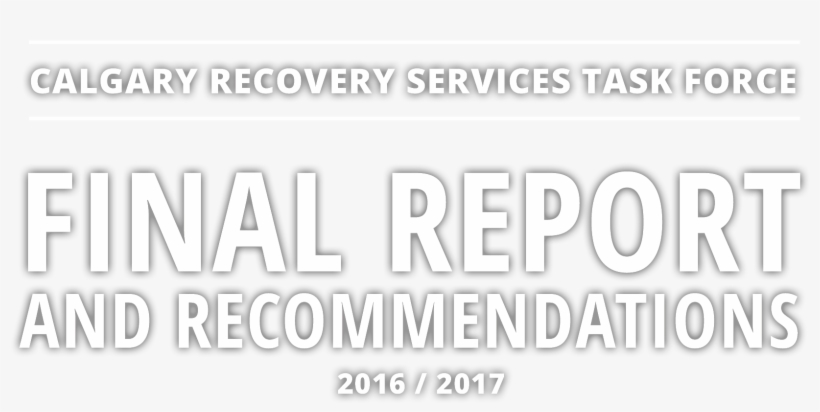 Calgary Recovery Services Taskforce Title - Graphics, transparent png #1398446