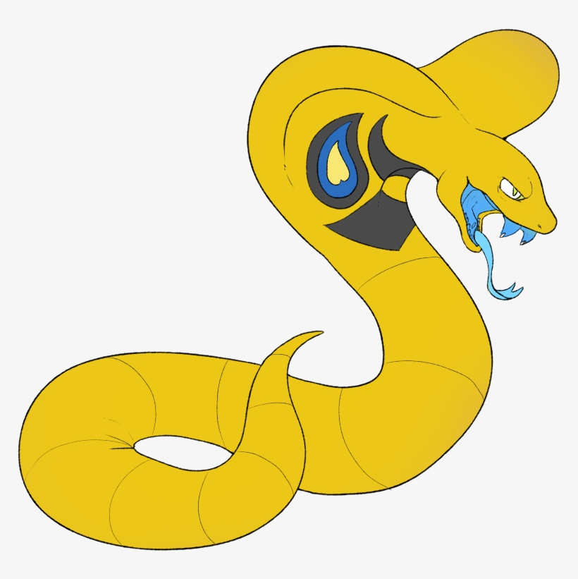 Shiny Arbok, transparent png #1398467