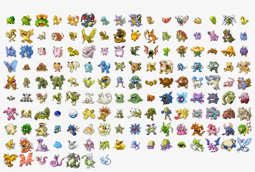 Shiny - Pokemon Indigo League All Pokemon, transparent png #1398852