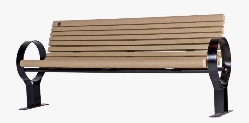 Laviolette Park Bench - Bench, transparent png #1398974