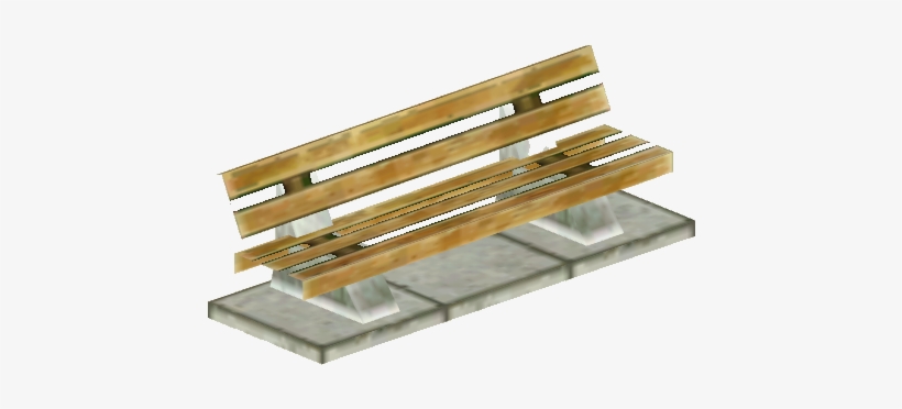 Jpog Bench - Jurassic Park, transparent png #1399234