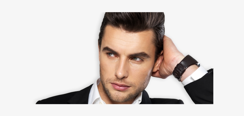 Visit Apollo Hair Center In Spokane, Wa For Attractive - Male Hair Model Png, transparent png #1399588