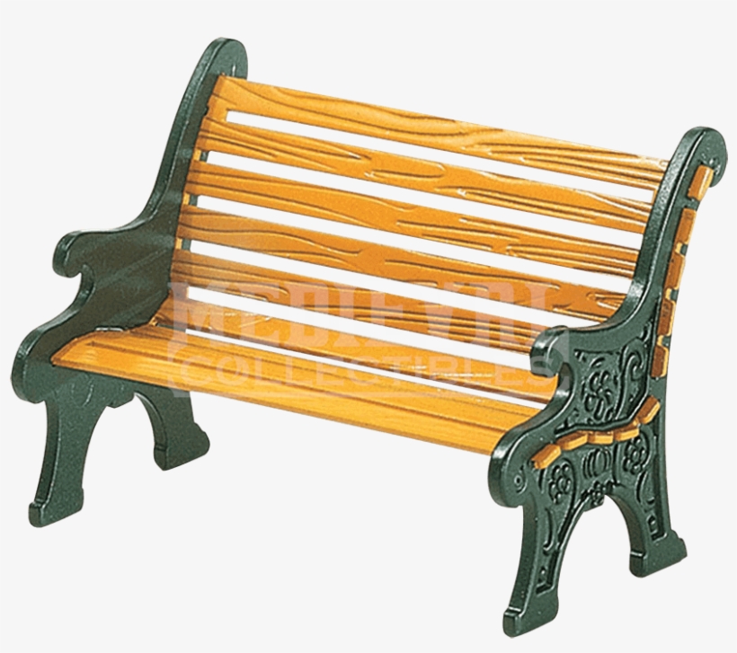 Wrought Iron Park Bench - Department 56 Snow Village Wrought Iron Park Bench, transparent png #1399611