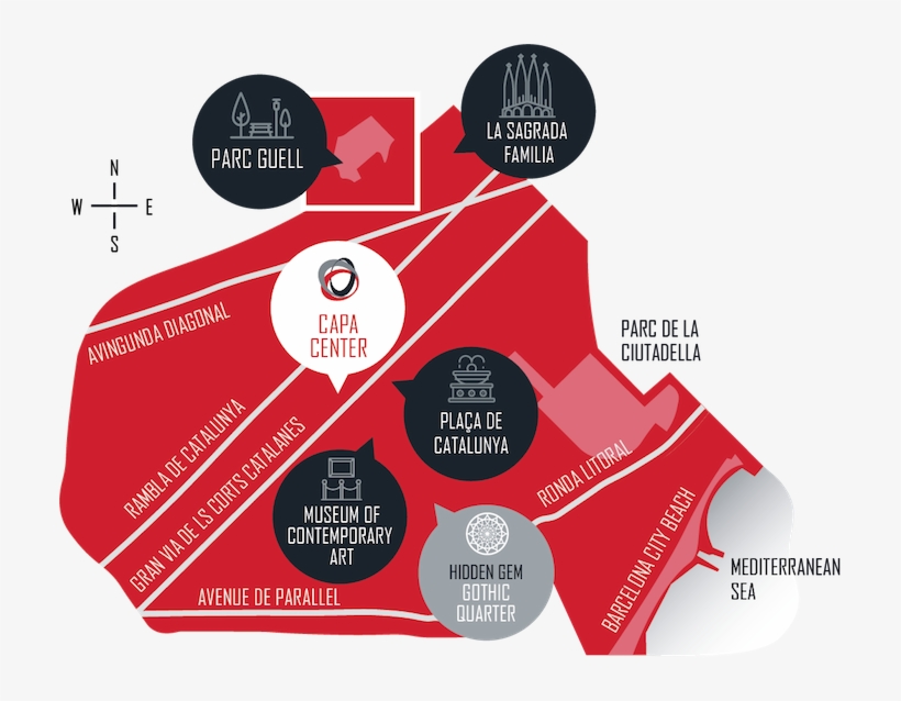 Study Abroad In Spain - Graphic Design, transparent png #1399769