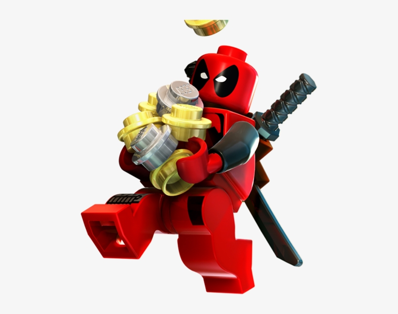 Lego Png High-quality Image - Lego Marvel Super Heroes Deadpool, transparent png #140093