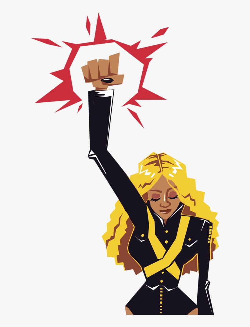Illustration By Brittany England/the Pioneer - Beyonce Art Png, transparent png #140500