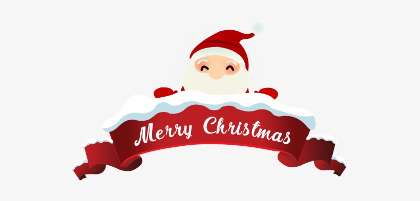 Gift Card Image - Santa Merry Christmas Png, transparent png #140558
