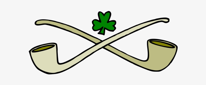 Pipes And Shamrock Clipart Png, transparent png #140668
