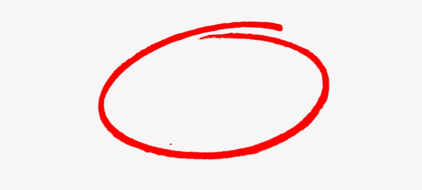 Red Circle Png - Red Pen Circle Png, transparent png #140693