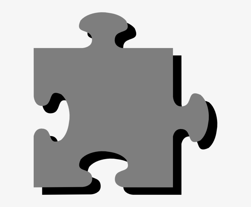 How To Set Use Grey N Black Puzzle Svg Vector, transparent png #140792