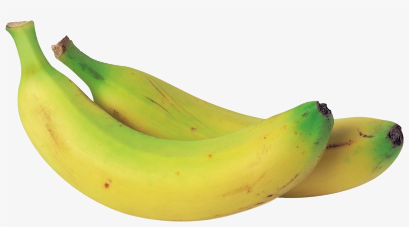 Banana Png Image - Green And Yellow Banana, transparent png #140949