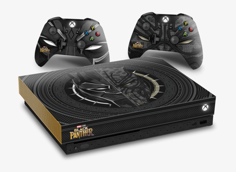 Black Panther Xbox One X Console Sweepstakes Hero Image - Black Panther Xbox One, transparent png #141034