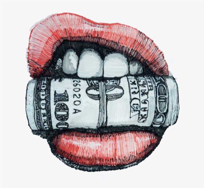 Peter Perlegas Lips, By - Sketch, transparent png #141072