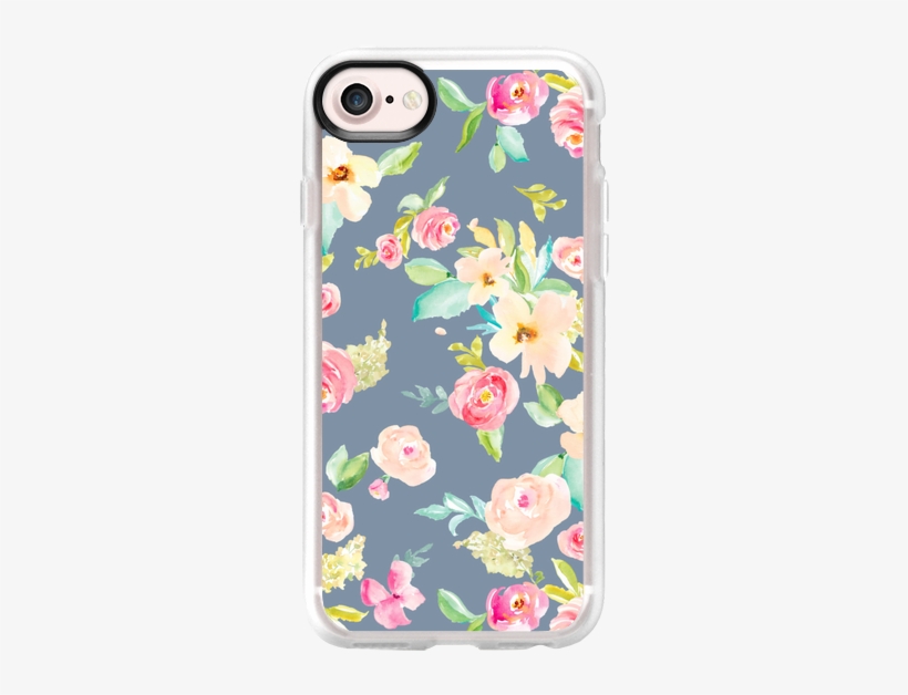 Sweet Cute Watercolor Flowers Iphone Case - Iphone, transparent png #141213