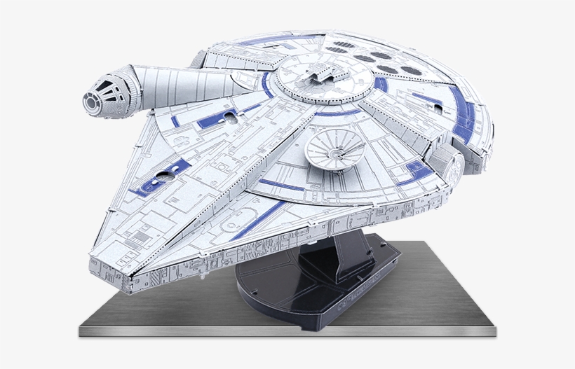 Picture Of Lando's Millennium Falcon - Iconx Metal Earth Star Wars, transparent png #141259
