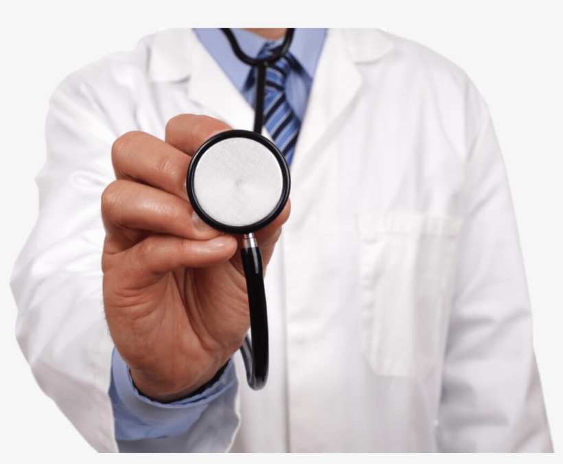 Doctor Holding Stethoscope - Stethoscope Doctor, transparent png #141278