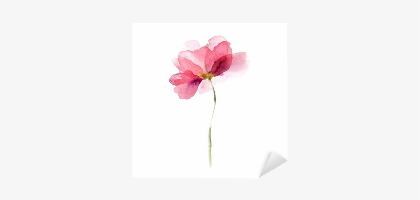 Watercolour Flower Wall Art, transparent png #141484