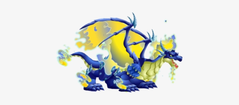 Blue Fire Dragon 3d - Illustration, transparent png #141515