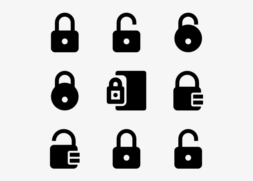 Locks - Lock Unlock Icon Png, transparent png #141817
