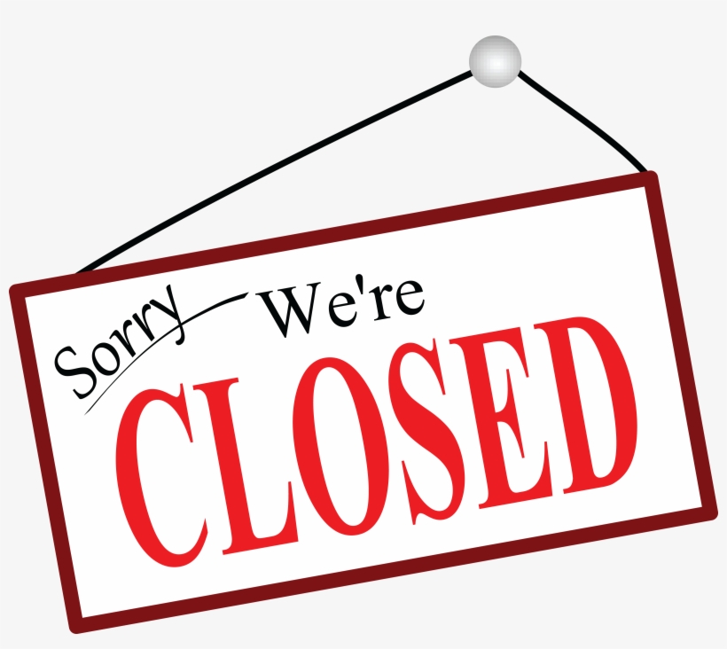 This Free Icons Png Design Of Sorry We're Closed Door, transparent png #142291