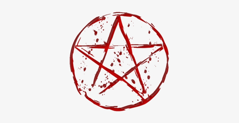 Transparent Pentagram Bleeding - Bloody Pentagram Transparent, transparent png #142318