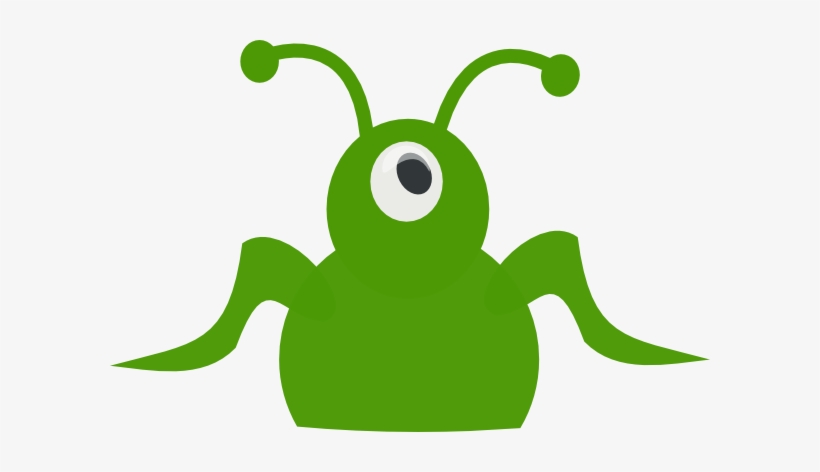 How To Set Use Green Alien Svg Vector, transparent png #142343