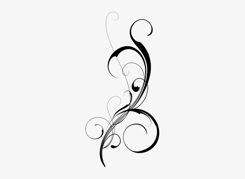 Elegant Filigree Sticker - Trazos Decorativos, transparent png #142451