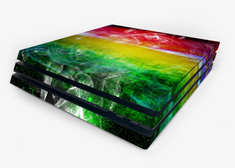 Sony Ps4 Pro Rasta Skin - Microsoft Xbox One X, transparent png #142565