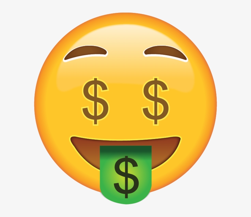 Download Ai File - Money Face Emoji, transparent png #142637