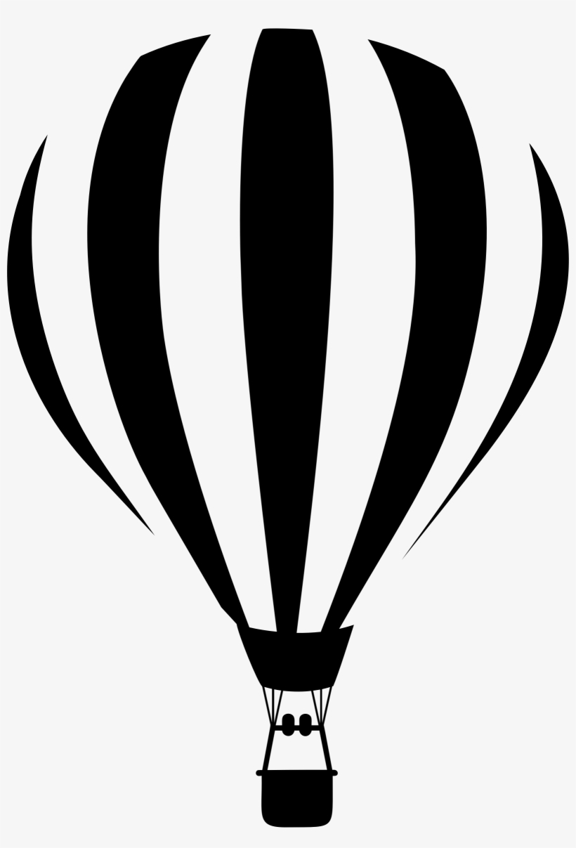 This Free Icons Png Design Of Hot Air Balloon Silhouette, transparent png #142896
