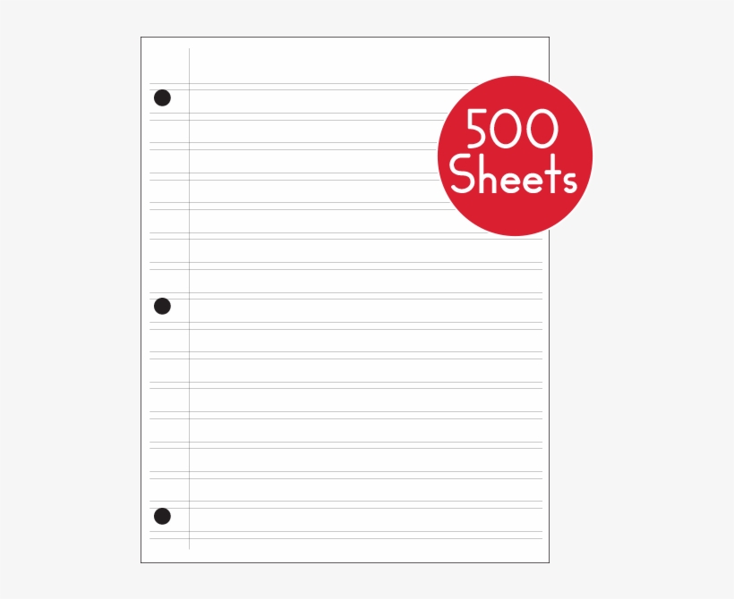 Narrow Notebook Paper - Notebook Lines Type, transparent png #143184