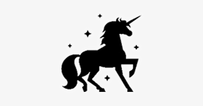 Silueta De Caballo Unicornio, transparent png #143392