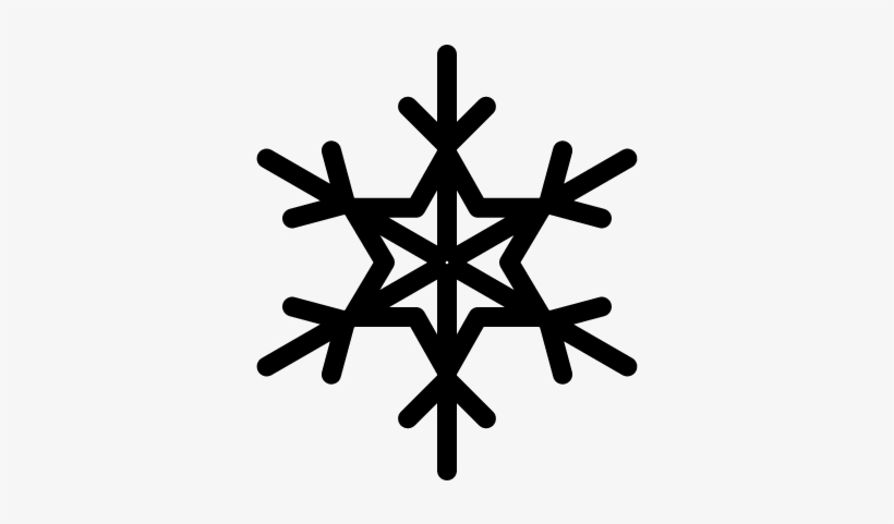 Free White Snowflake Vector - Hot And Cold Symbols, transparent png #143420